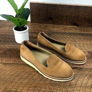 AUSTRALIA LUXE COLLECTIVE 8 Suede Loafer Flat Pantafola Leather Vibram comfort